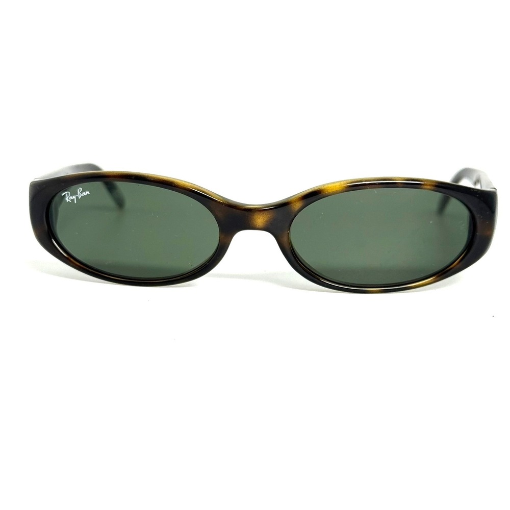 Ray-Ban Sidestreet RB 2128 902 Tortoise Shell Oval Sunglasses Made in Italy